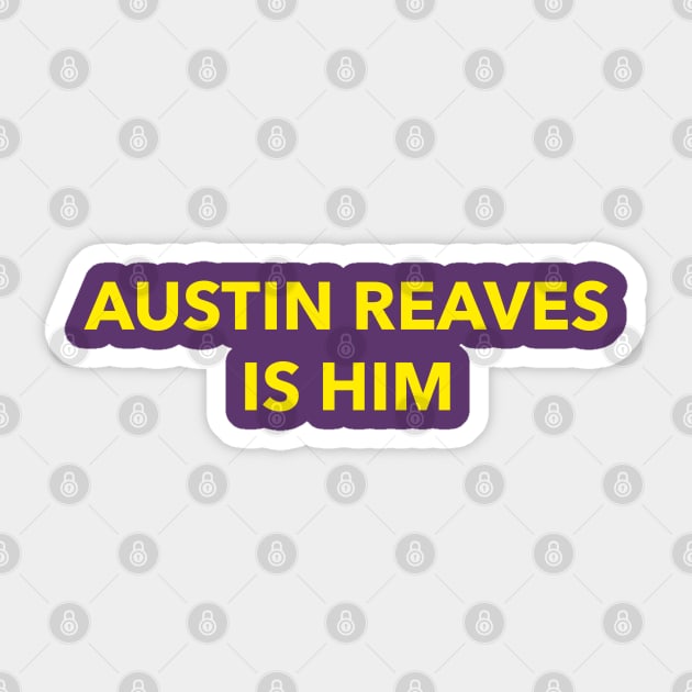 Austin Reaves him Sticker by YungBick